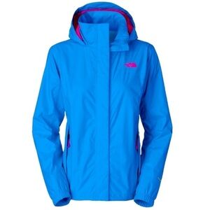 The North Face Sz XS Hyvent Bright Blue Pink Light Outdoor Jacket